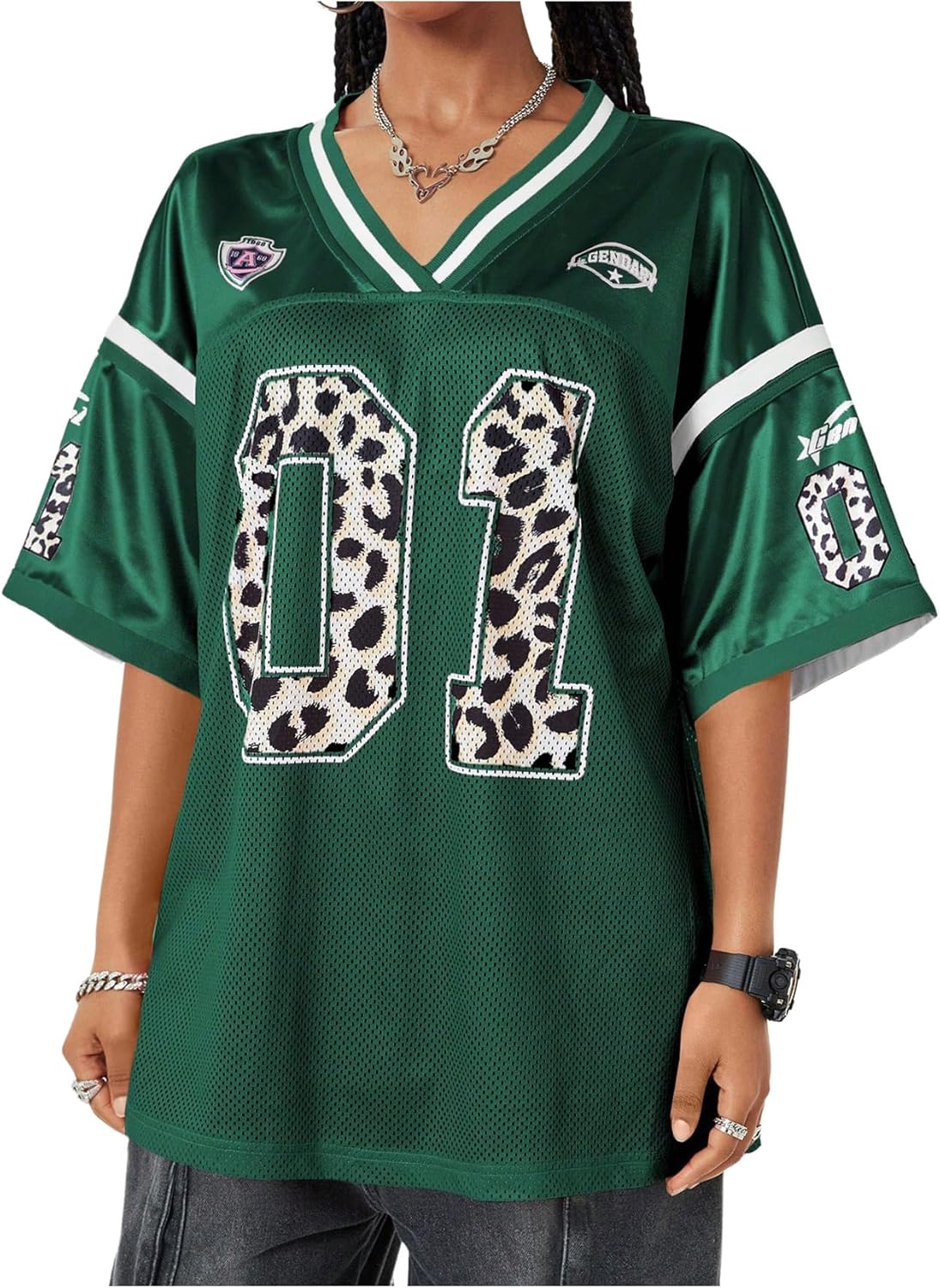 トップス adamth davryu leopard TEE b7c642d7ef01b792379f32590e9681